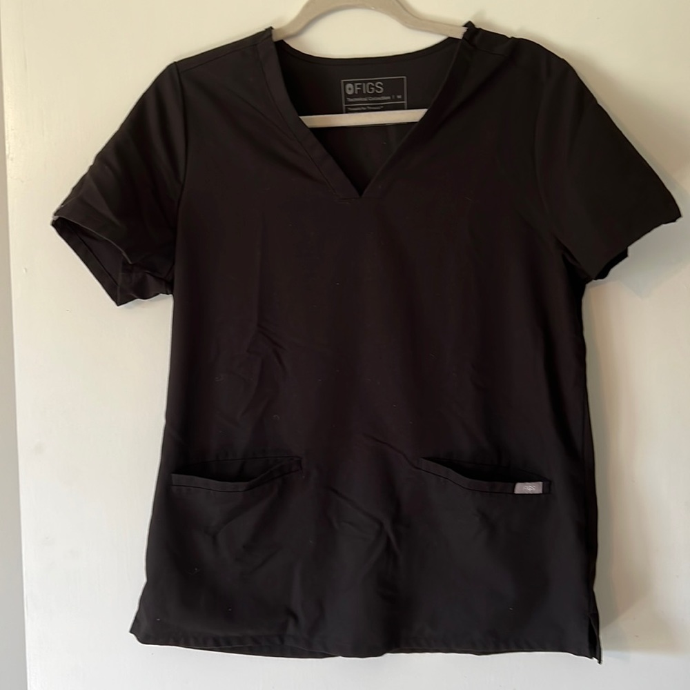 Black Figs Scrub Top